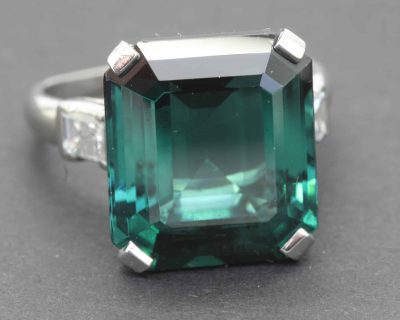Tourmaline ring