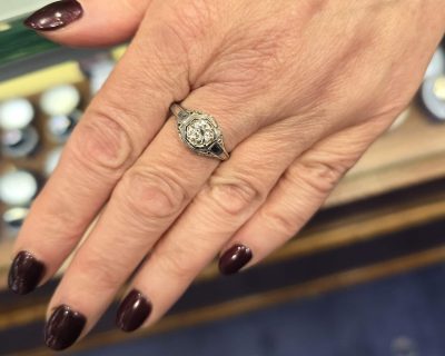 Alternative view of Antique Engagement Ring