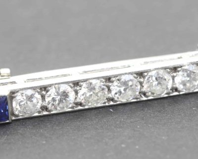 Cartier Sapphire Brooch