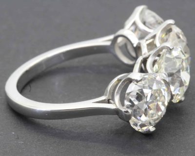 Alternative view of 6.5 carat Four Stone Ring