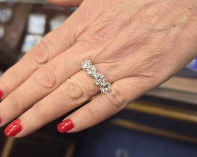 Alternative view of Diamond Four Stone Ring