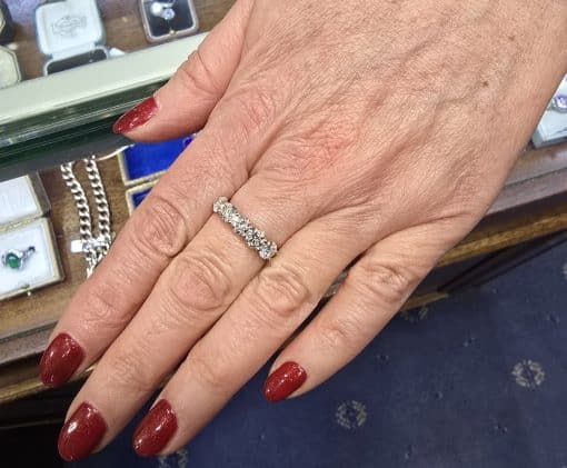 Diamond Five Stone Ring - Image 2