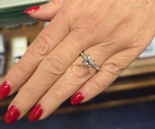 Diamond Engagement Ring - Image 2