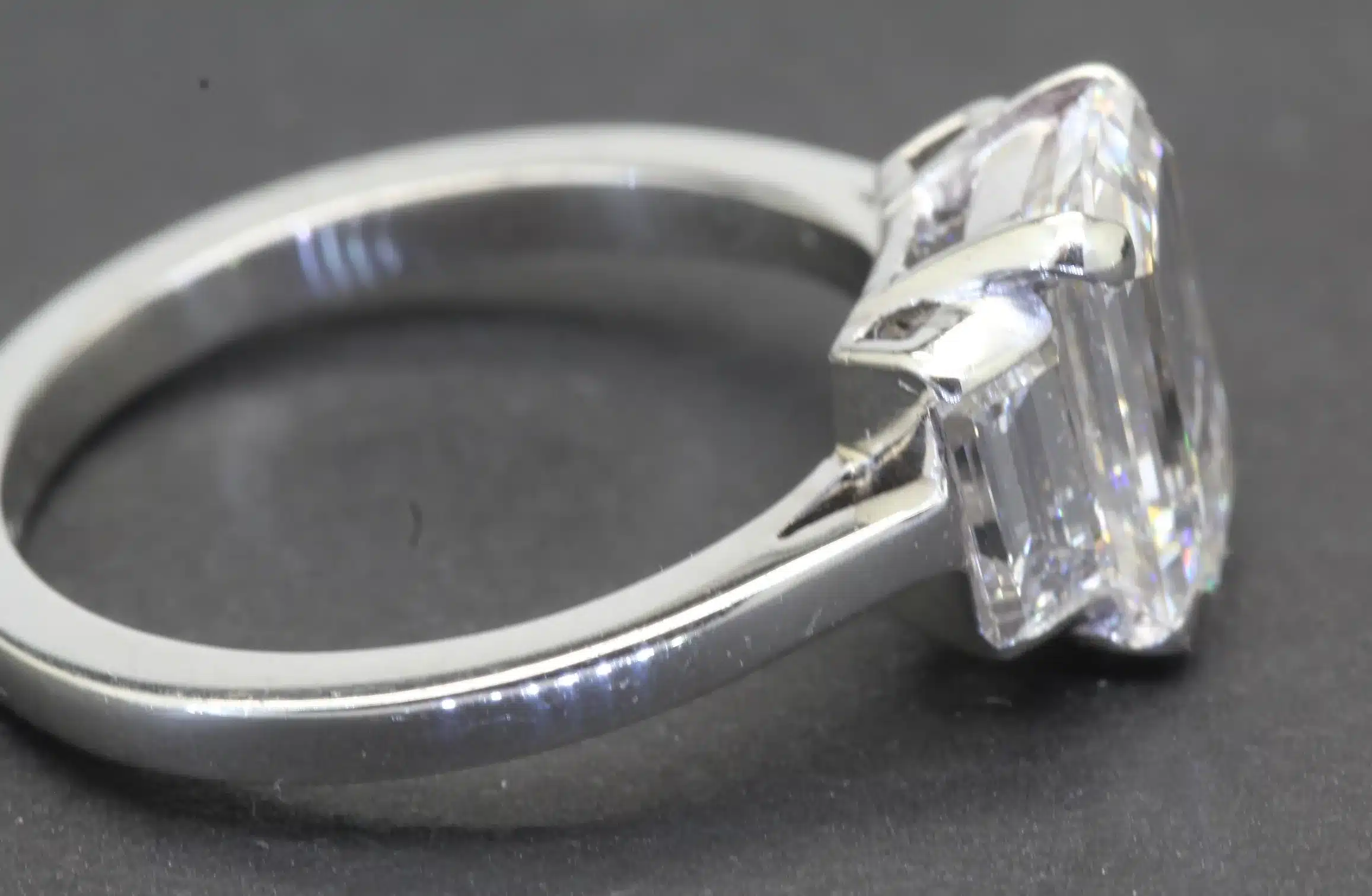 Emerald Cut Diamond Ring - Image 4