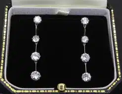 Diamond earrings