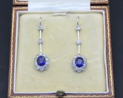 Sapphire Earrings