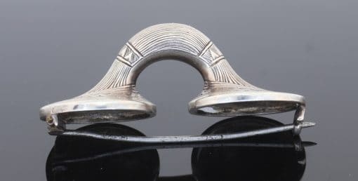 Antique Irish Fibula Brooch side view