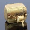 Antique musical fob, top view