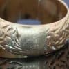 Rare Antique Buckle Ring in 18kt , back section