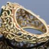 Tourmaline and diamond dress ring