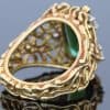 Tourmaline and diamond dress ring