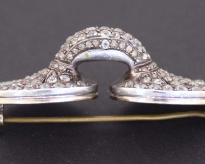 Alternative view of Diamond Fibula Brooch