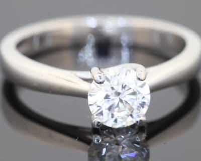 A timeless diamond solitaire, combining exceptional diamond quality with the enduring elegance of platinum. Accompanied by a GIA certificate, this refined ring showcases a beautifully graded diamond in a classic design that allows the stone to take centre stage.