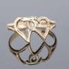 A charming intertwined hearts ring, symbolising connection, affection and enduring bonds. The heart motif has long held a special place in jewellery design, making this an appealing piece to wear as a personal expression of love or to give as a meaningful gift.