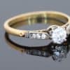 Dating to circa 1890, this antique diamond ring reflects the enduring elegance of late Victorian jewellery, when beautifully cut diamonds were prized for their brilliance and timeless appeal.