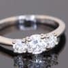 An elegant diamond engagement ring combining classic design with the brilliance of a substantial diamond setting. Crafted in 18kt white gold, this ring brings together a beautifully graded centre diamond and complementary diamonds to create a timeless expression of elegance.