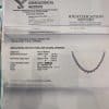 IGI report for diamond necklace