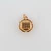 A wonderful antique Portuguese locket, crafted in 19-karat gold. Combining fine gold craftsmanship with an intimate, personal purpose, this distinctive jewel was designed to hold treasured photographs close, preserving memories within an elegant piece of antique jewellery.