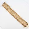 Dating to the 1960s, this elegant gold bracelet reflects the confident style of mid-century jewellery. The period embraced designs that balanced sophistication with wearability, creating pieces intended to be enjoyed for years to come.