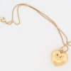 A timeless gold heart pendant, celebrating the enduring symbolism of love and affection. The heart has long been one of jewellery’s most cherished motifs, making this an elegant and meaningful piece to wear or give as a treasured gift.
