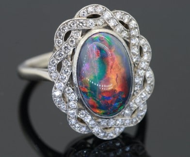 Opal Rings
