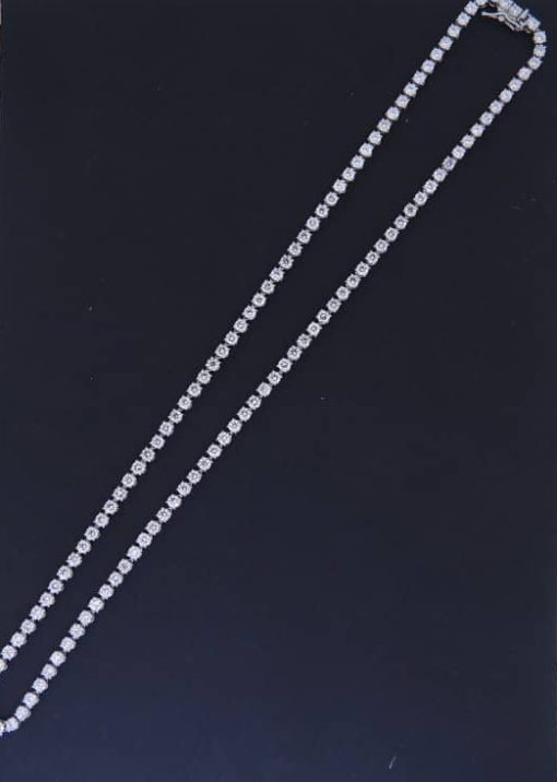 diamond necklace 10.7ct