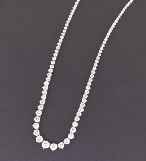 diamond necklace 10cttw