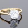 Rare and exceptional, this diamond engagement ring combines impressive diamond quality with the distinctive elegance of the radiant cut. At its centre is a magnificent 1.8-carat diamond, graded D colour and VS clarity by the Gemological Institute of America (GIA). The highest colour grade on the diamond colour scale, D represents exceptional colourlessness, making this a particularly desirable choice for the discerning diamond connoisseur.