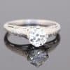 Dating to circa 1910, this elegant Edwardian diamond ring captures the refined craftsmanship and romantic sensibility of the early twentieth century. The Edwardian period is celebrated for its graceful designs and delicate detailing, making jewellery from this era particularly appealing to collectors who appreciate antique elegance and enduring character.
