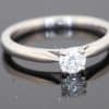 A beautifully understated diamond ring, combining exceptional diamond quality with the enduring elegance of platinum. Accompanied by a GIA certificate, the diamond offers outstanding credentials, making this a refined choice for an engagement ring or a treasured addition to a fine jewellery collection.